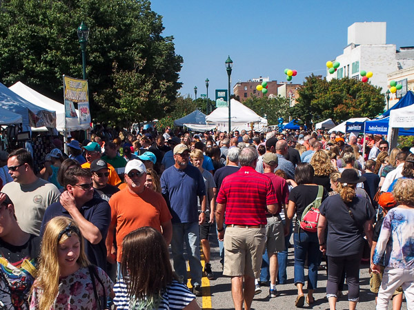 Apple Festival in Hendersonville NC. 