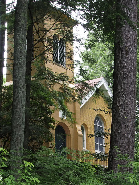 St John's Wilderness Church in Flat Rock, NC. 