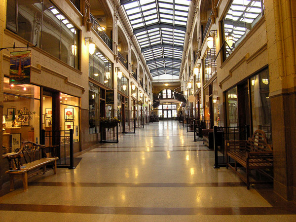 Grove Arcade in Asheville, NC. 