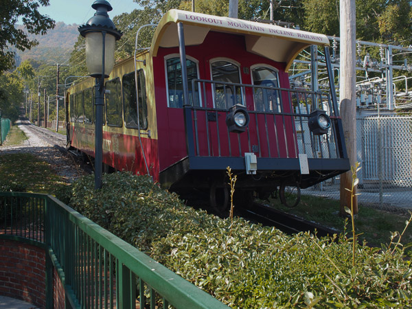 Lookout Mountain Incline Railroad in Chattanooga TN. 