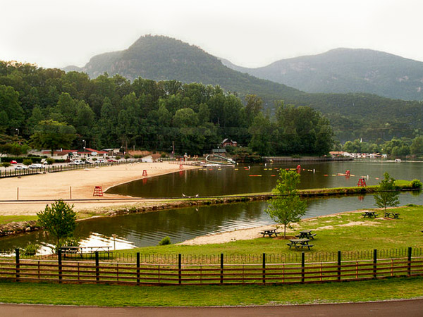 Beach at Lake Lure, NC. 