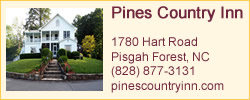Banner Ad for Country Pines Inn