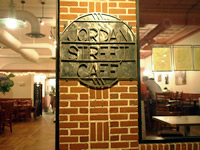 Jordan Street Cafe in Brevard, NC. 