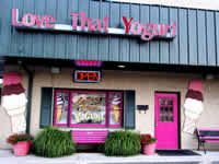 Fun things to do in Brevard NC : Love That Yogurt in Brevard, NC.