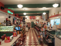 Fun things to do in Brevard NC : Rocky's Soda Shop in Brevard, NC. 