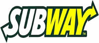 Subway Logo in Brevard, NC. 